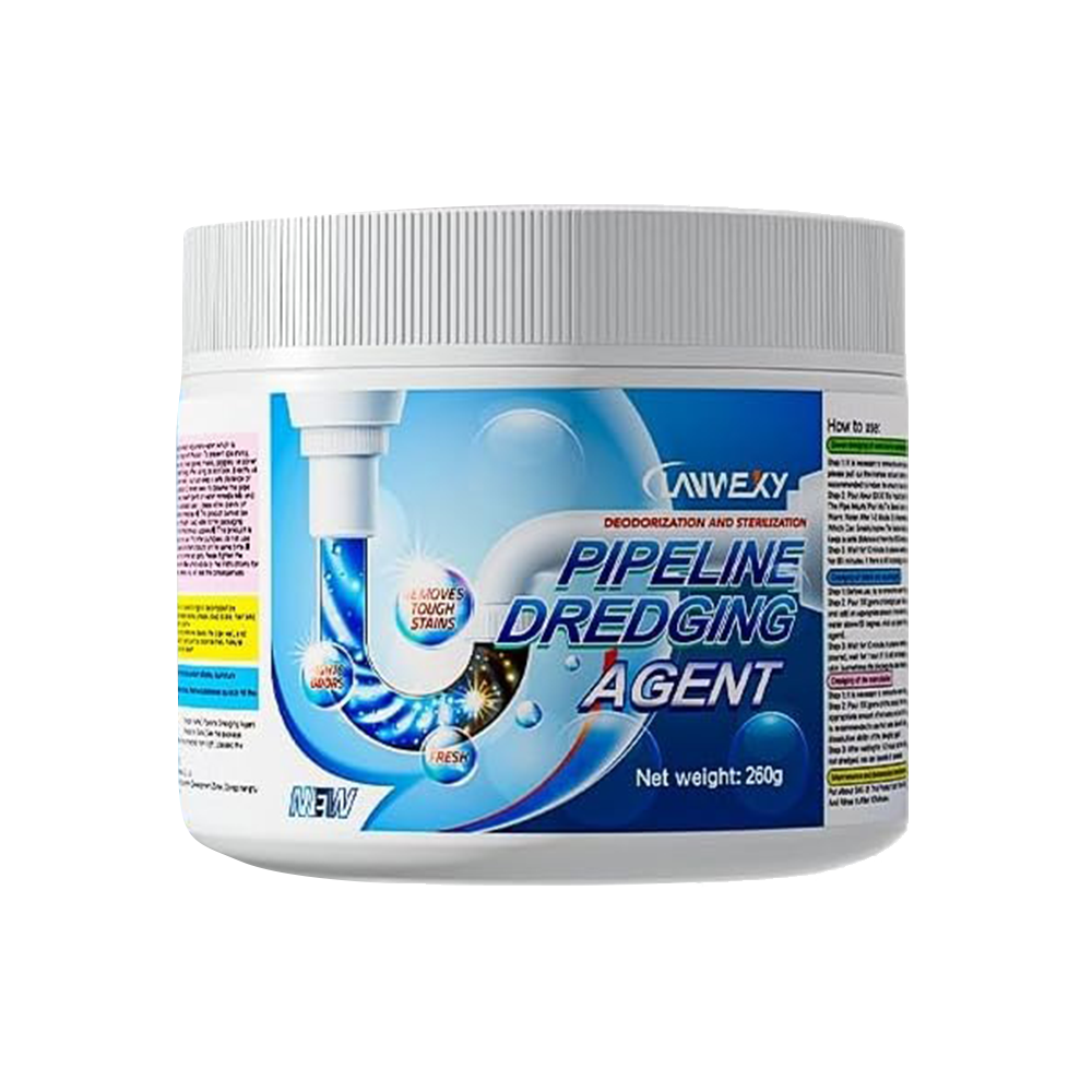 Powerful Pipeline Dredging Agent – Fast Drain Cleaner for Kitchen, Bathroom & Toilet Clogs