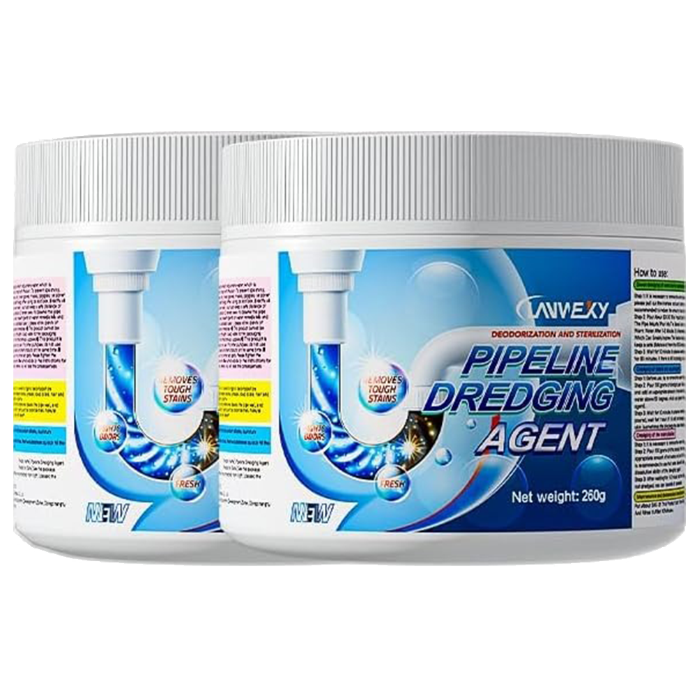 Powerful Pipeline Dredging Agent – Fast Drain Cleaner for Kitchen, Bathroom & Toilet Clogs