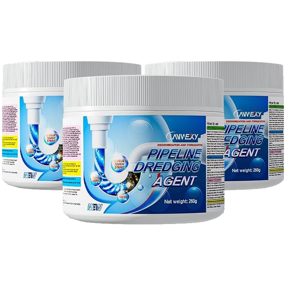 Powerful Pipeline Dredging Agent – Fast Drain Cleaner for Kitchen, Bathroom & Toilet Clogs