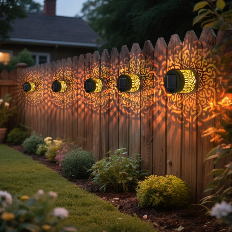 Solar Outdoor Wall Light – Waterproof Vintage Garden & Patio Lantern 🌞✨