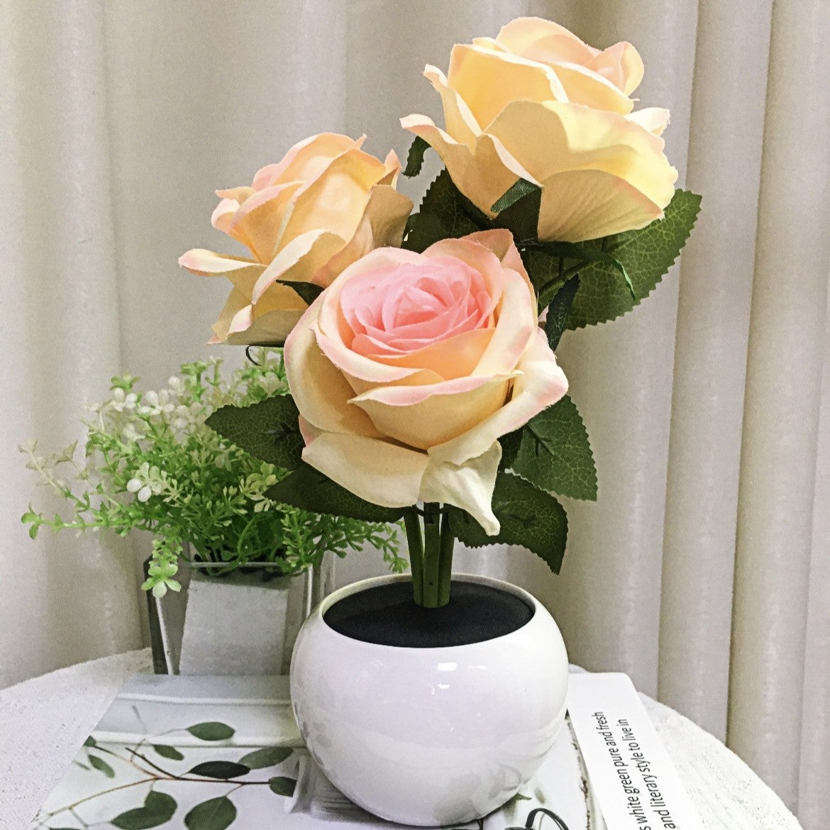 🌹 Eternal Rose Night Light – Romantic Bedside Atmosphere Lamp