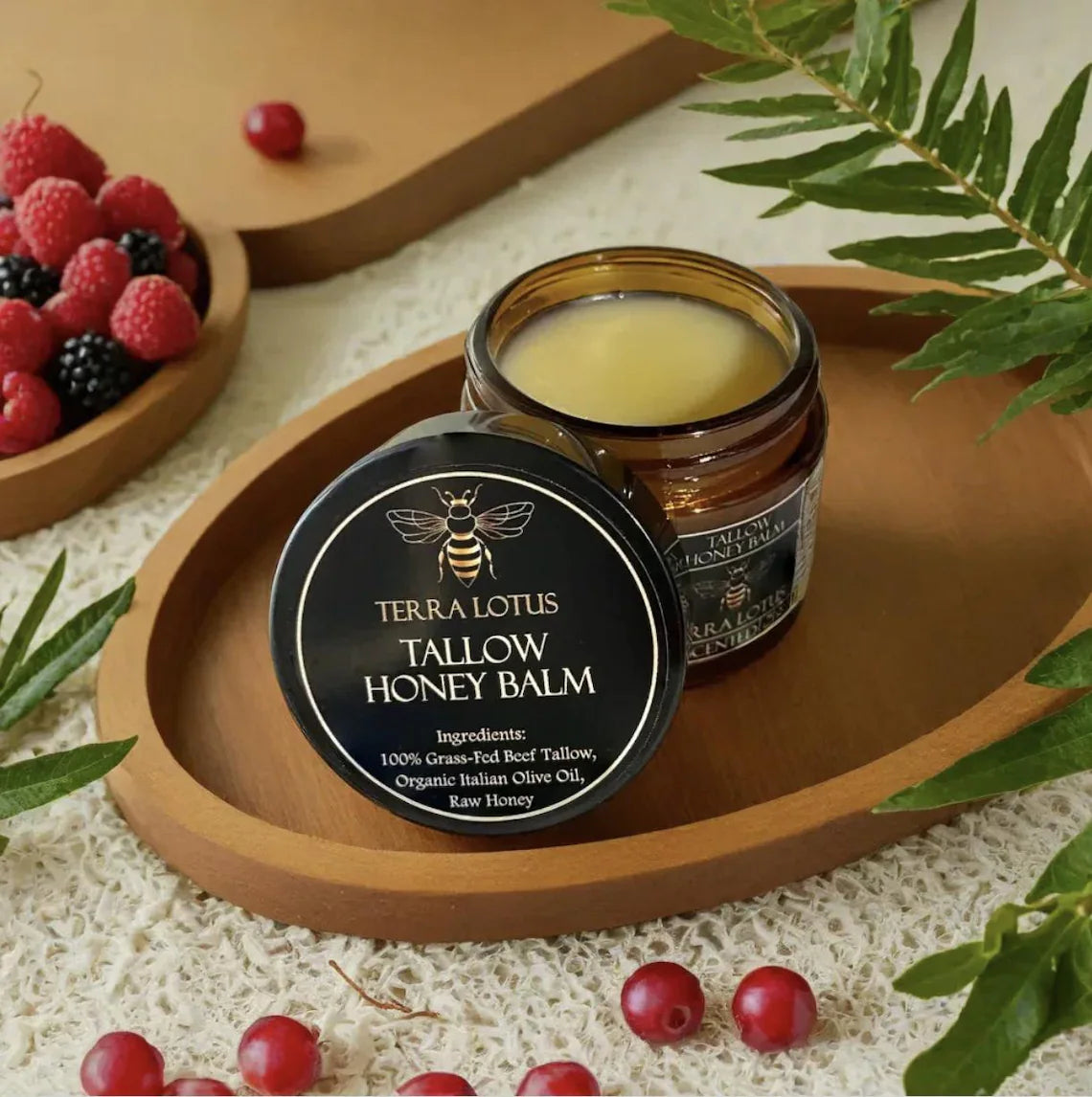 Tallow Honey Balm - Nature's Perfect Solution for Stretch Marks & Skin Repair