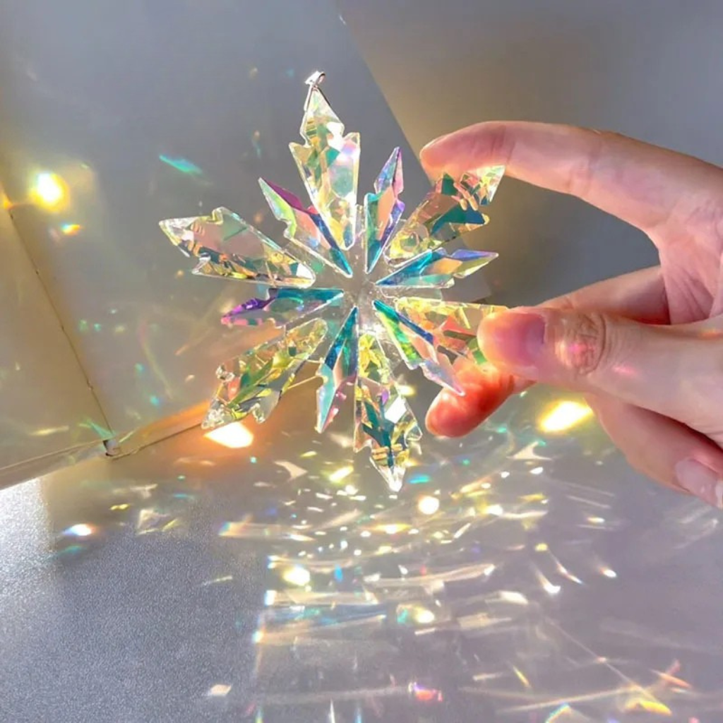 Crystal Snowflake Ornament (50% Off)