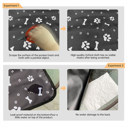 Waterproof Pet Car Seat Cover – Oxford Cloth Travel Mat for Dogs & Cats 🐾🚗
