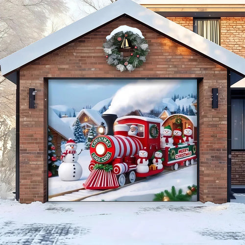 NutCracker Guards | Christmas Garage Door Cover