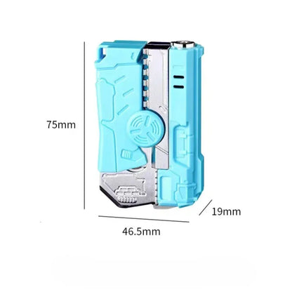 🔥Unique Gyro Folding Pistol Shaped Gas Lighter (Without Butane Gas)