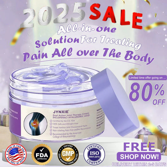 Jynxie® 7 Day Rapid Joint & Bone Therapy Cream USA Orthopedics (AAOS) Approved
