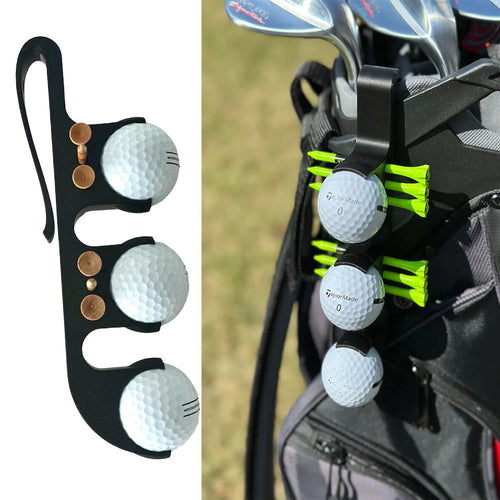 Golf Ball & Tee Holder Clip – Convenient Golf Storage for Your Game ⛳