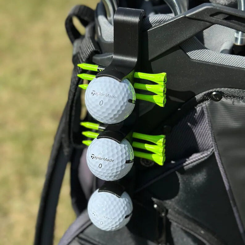Golf Ball & Tee Holder Clip – Convenient Golf Storage for Your Game ⛳