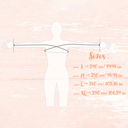 🧶 Hand-Knitted Scarf With Sleeves – Boho Knit Wrap & Shrug Cardigan