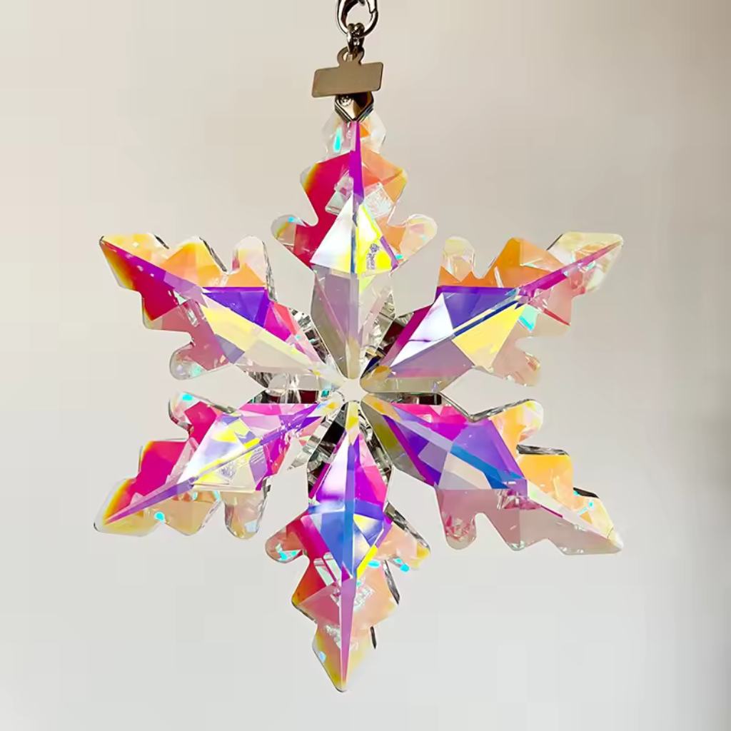 Crystal Snowflake Ornament (50% Off)