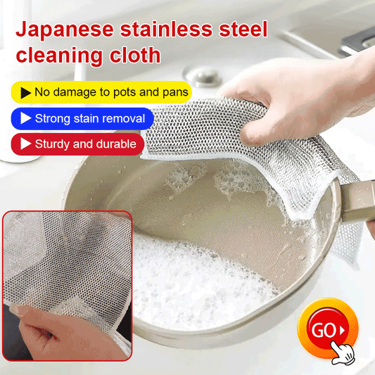 🔥Double Stainless Steel Scrubber