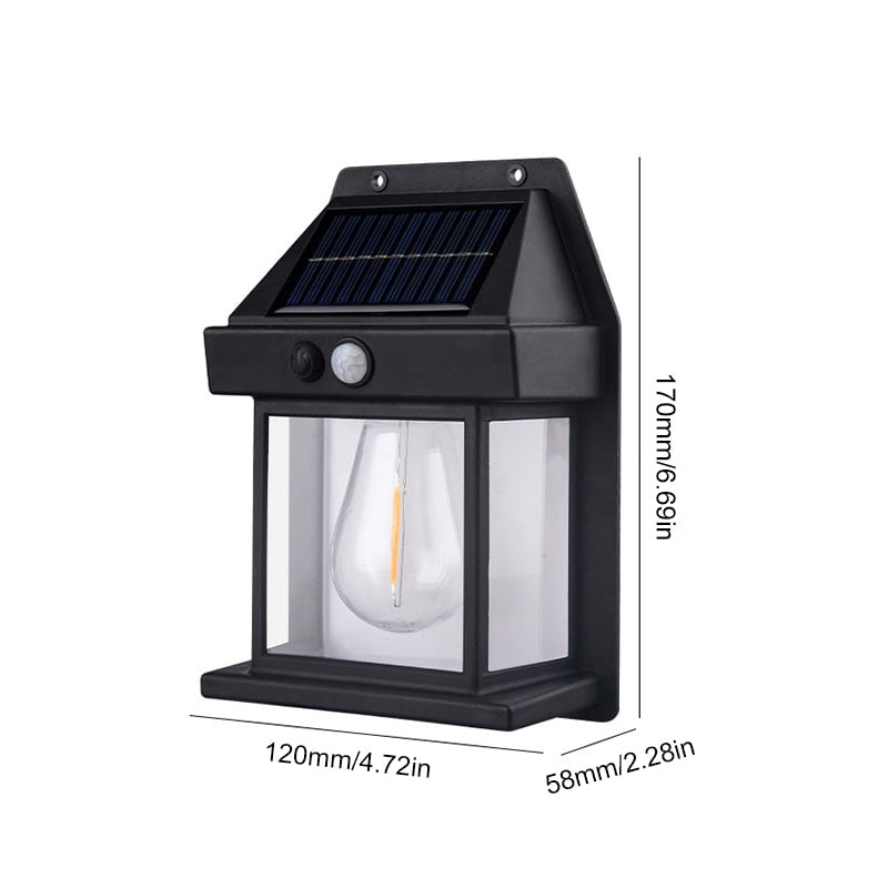 ⏰Last day 49% - Waterproof Solar Tungsten Wall Light