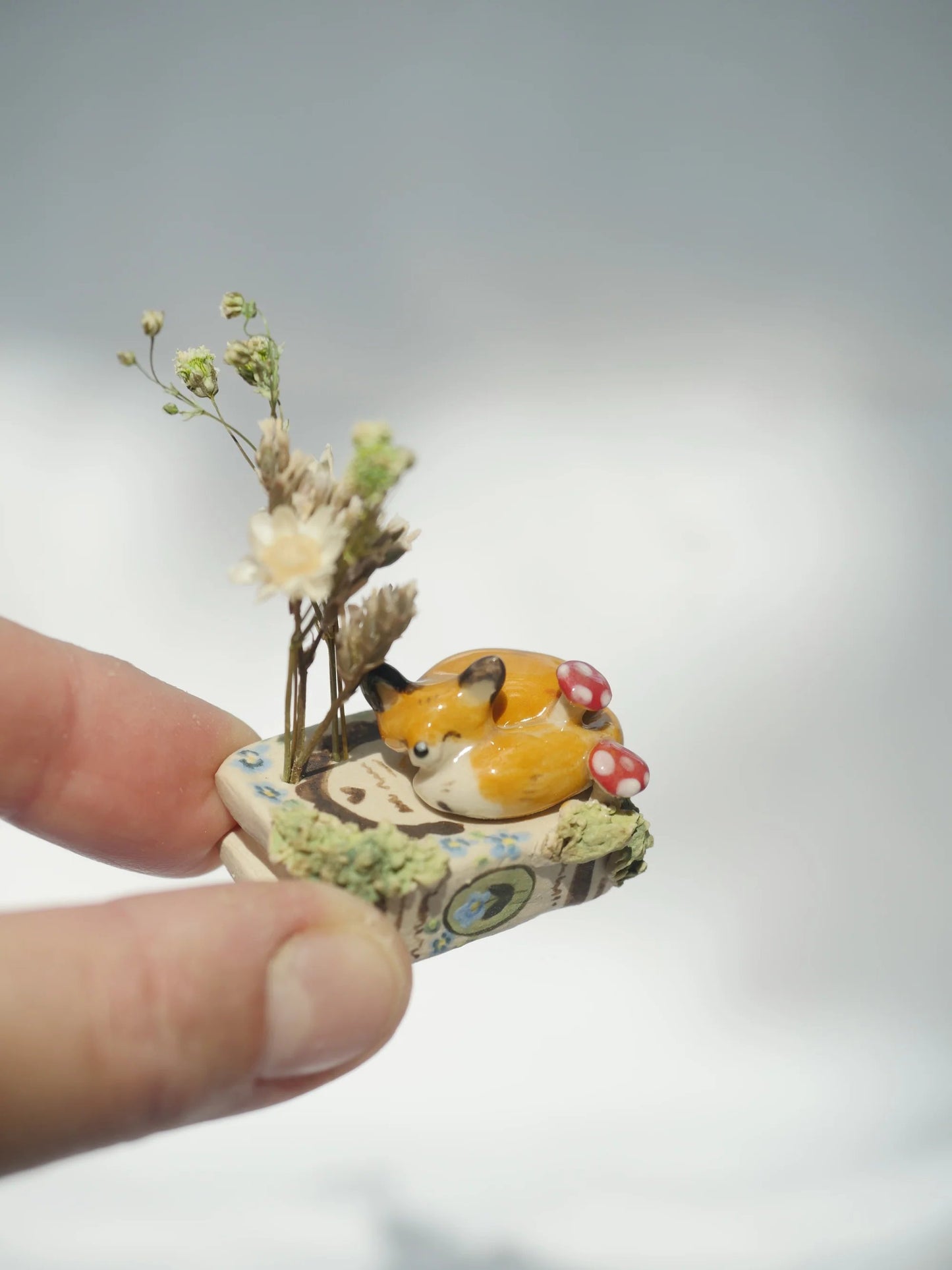 🔥Last Day 50% OFF - 🦊🐈🐼Book Sculpture Animal Mini Vase Ornaments