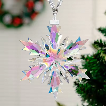 Crystal Snowflake Ornament (50% Off)
