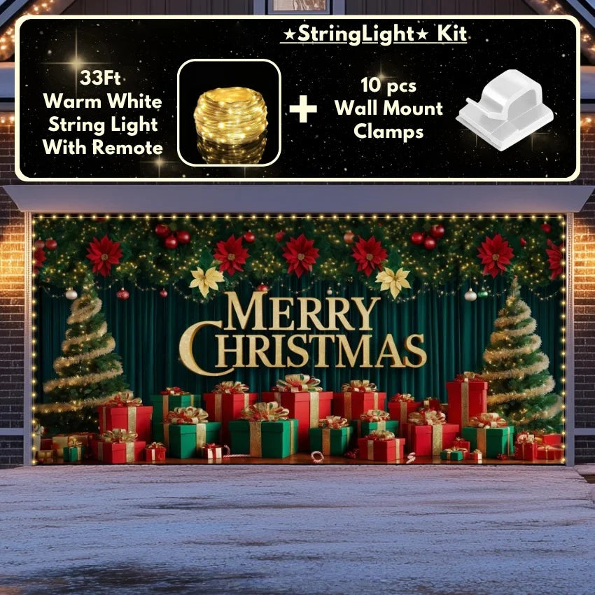 Christmas Joy | Christmas Garage Door Cover