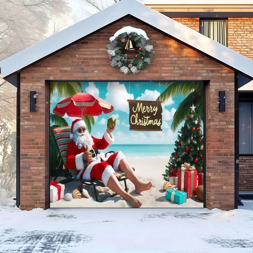 Christmas Paradise | Christmas Garage Door Cover