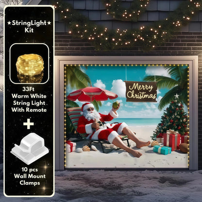 Christmas Paradise | Christmas Garage Door Cover