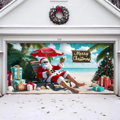Christmas Paradise | Christmas Garage Door Cover