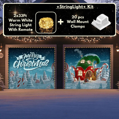 Christmas Wonderland | Christmas Garage Door Cover