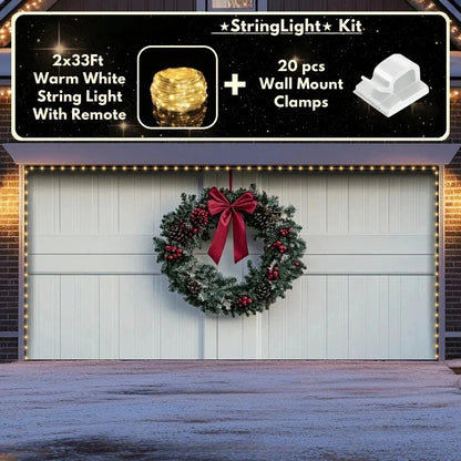 Christmas Wreath | Christmas Garage Door Cover