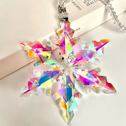 Crystal Snowflake Ornament (50% Off)