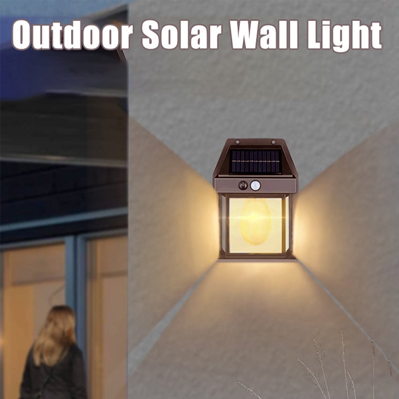 ⏰Last day 49% - Waterproof Solar Tungsten Wall Light