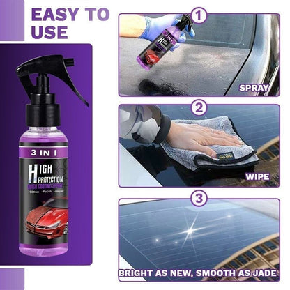 70% OFF--3 in 1 High Protection Quick Car Coating Spray
