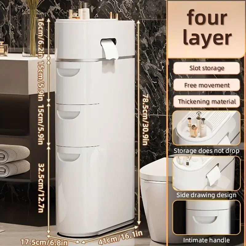 3/4-Layer Multi-Functional Storage Cabinet