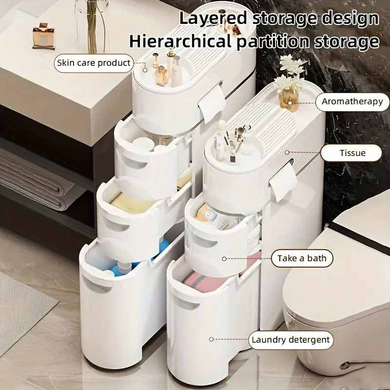 3/4-Layer Multi-Functional Storage Cabinet