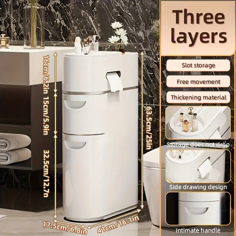 3/4-Layer Multi-Functional Storage Cabinet