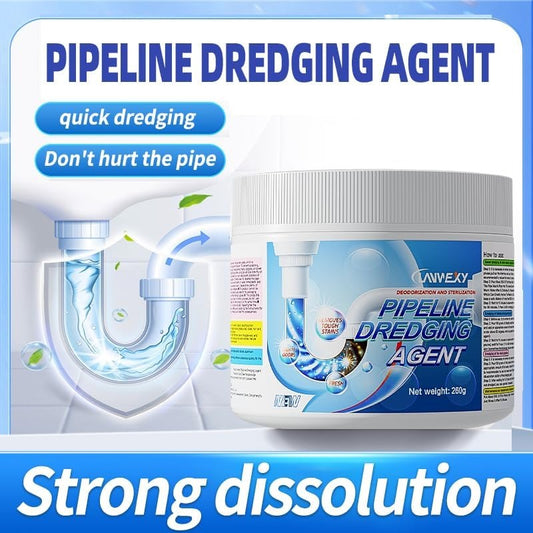 Powerful Pipeline Dredging Agent – Fast Drain Cleaner for Kitchen, Bathroom & Toilet Clogs